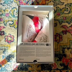 Jordan AJF 20 White/Black/Red Size: 11